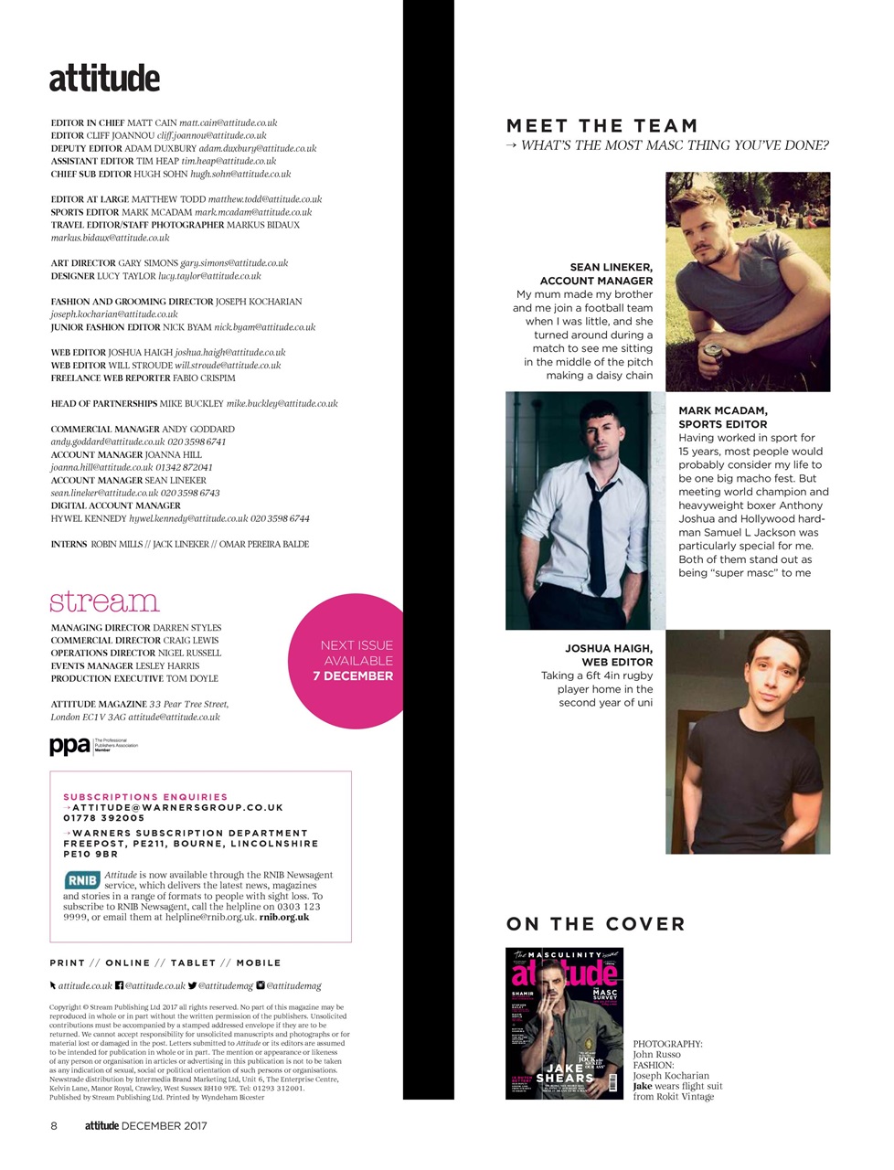 Attitude Preview Pages