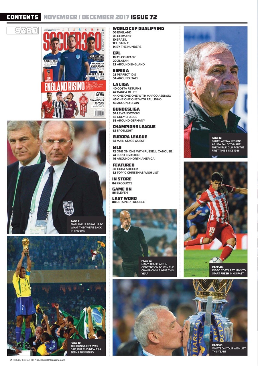 Soccer 360 Preview Pages