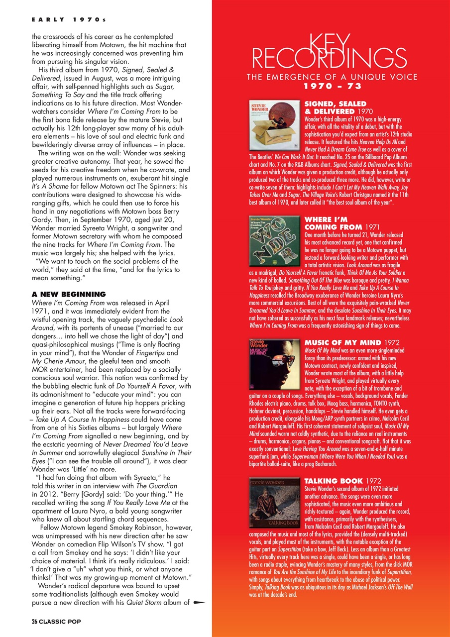 Classic Pop Presents Preview Pages