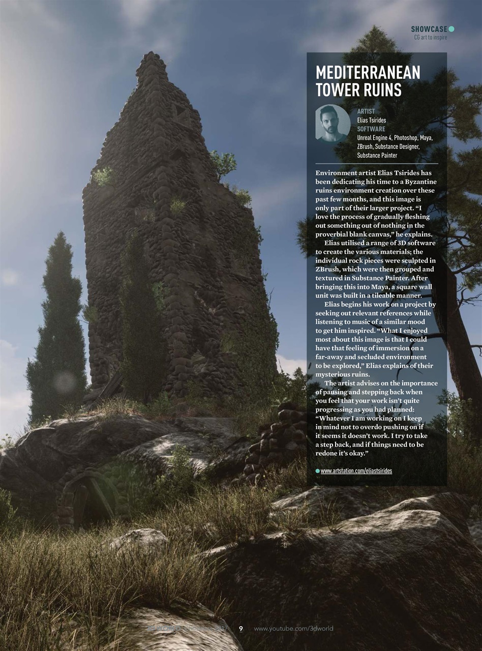 3D World Preview Pages