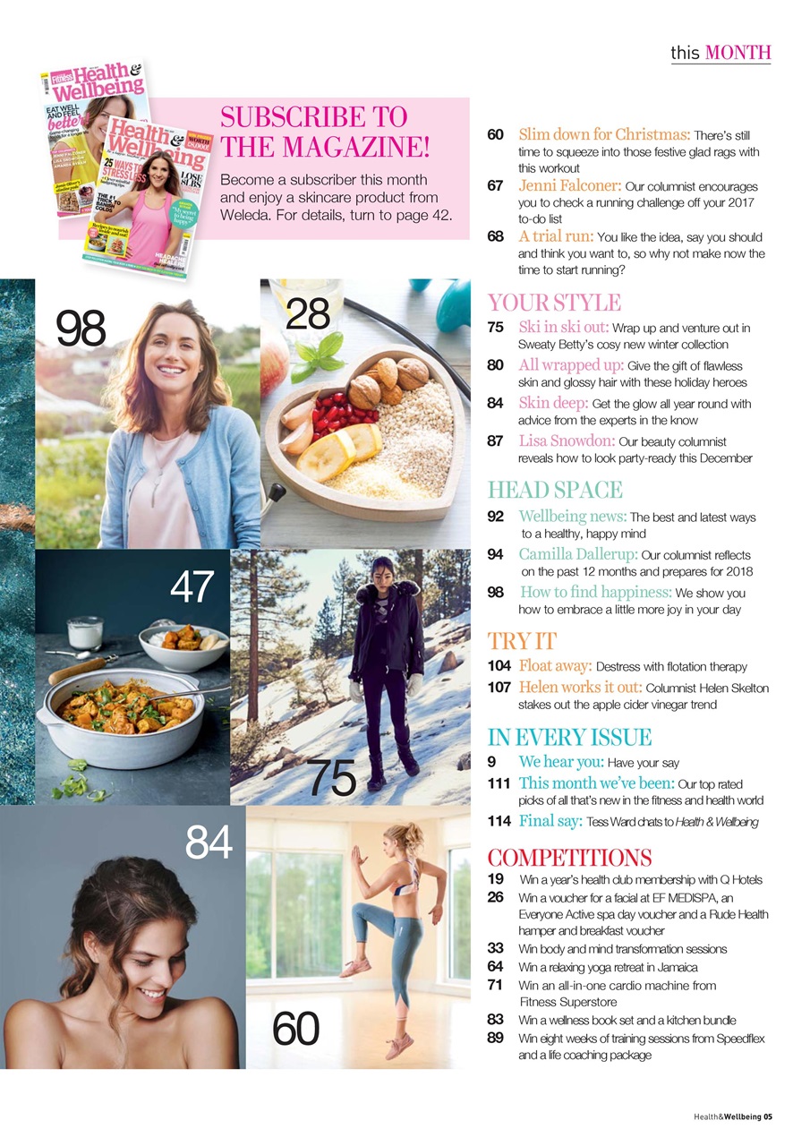 Health & Wellbeing Preview Pages