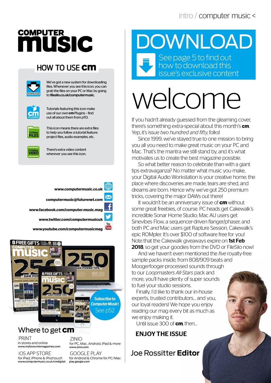 Computer Music Preview Pages