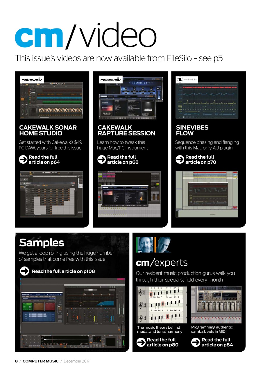 Computer Music Preview Pages