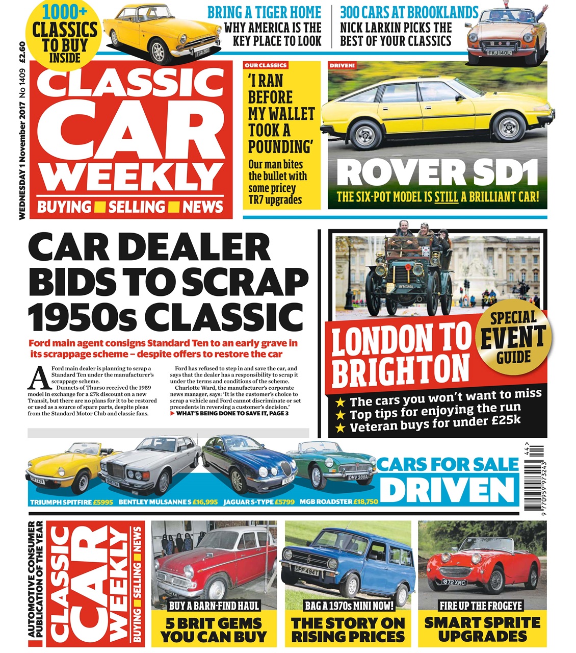 Classic Car Weekly Preview Pages