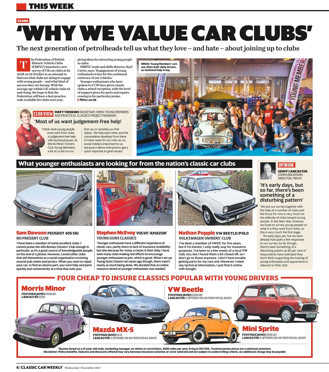 Classic Car Weekly Preview Pages