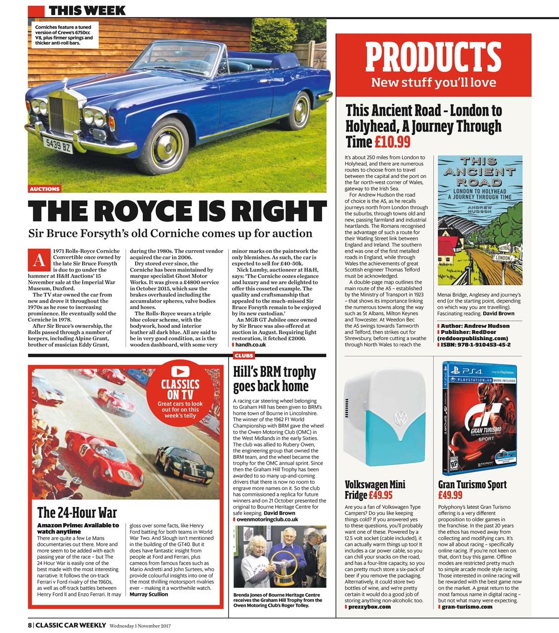 Classic Car Weekly Preview Pages