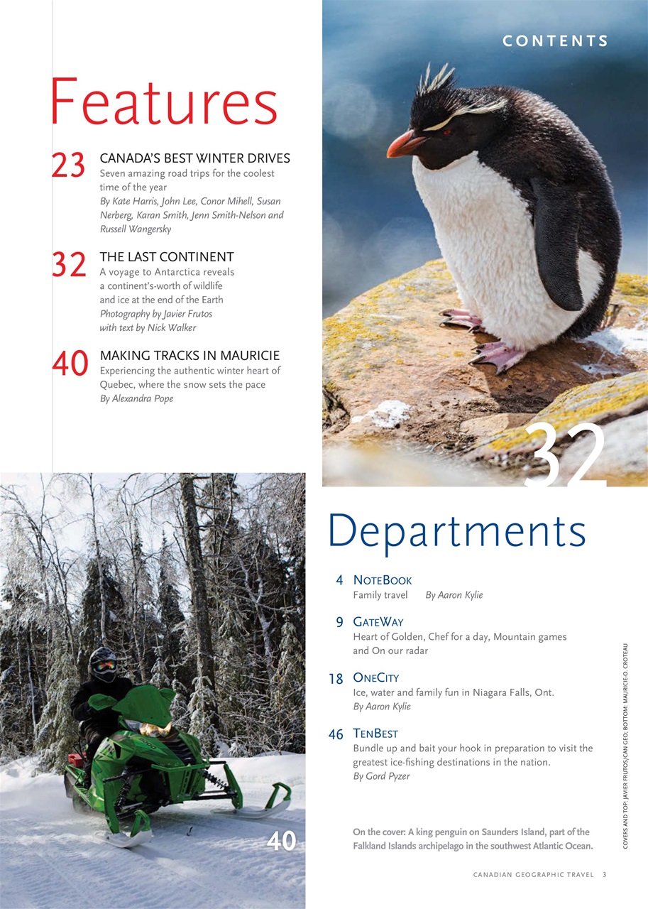 Canadian Geographic Preview Pages