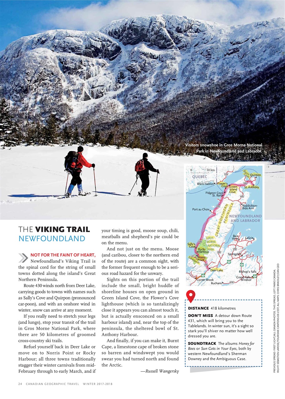 Canadian Geographic Preview Pages