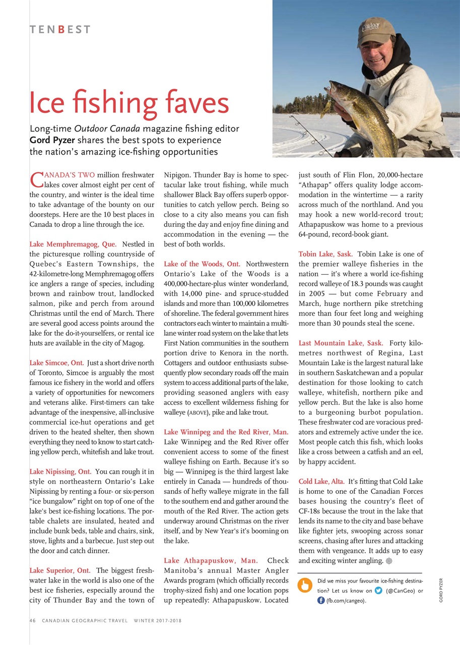 Canadian Geographic Preview Pages