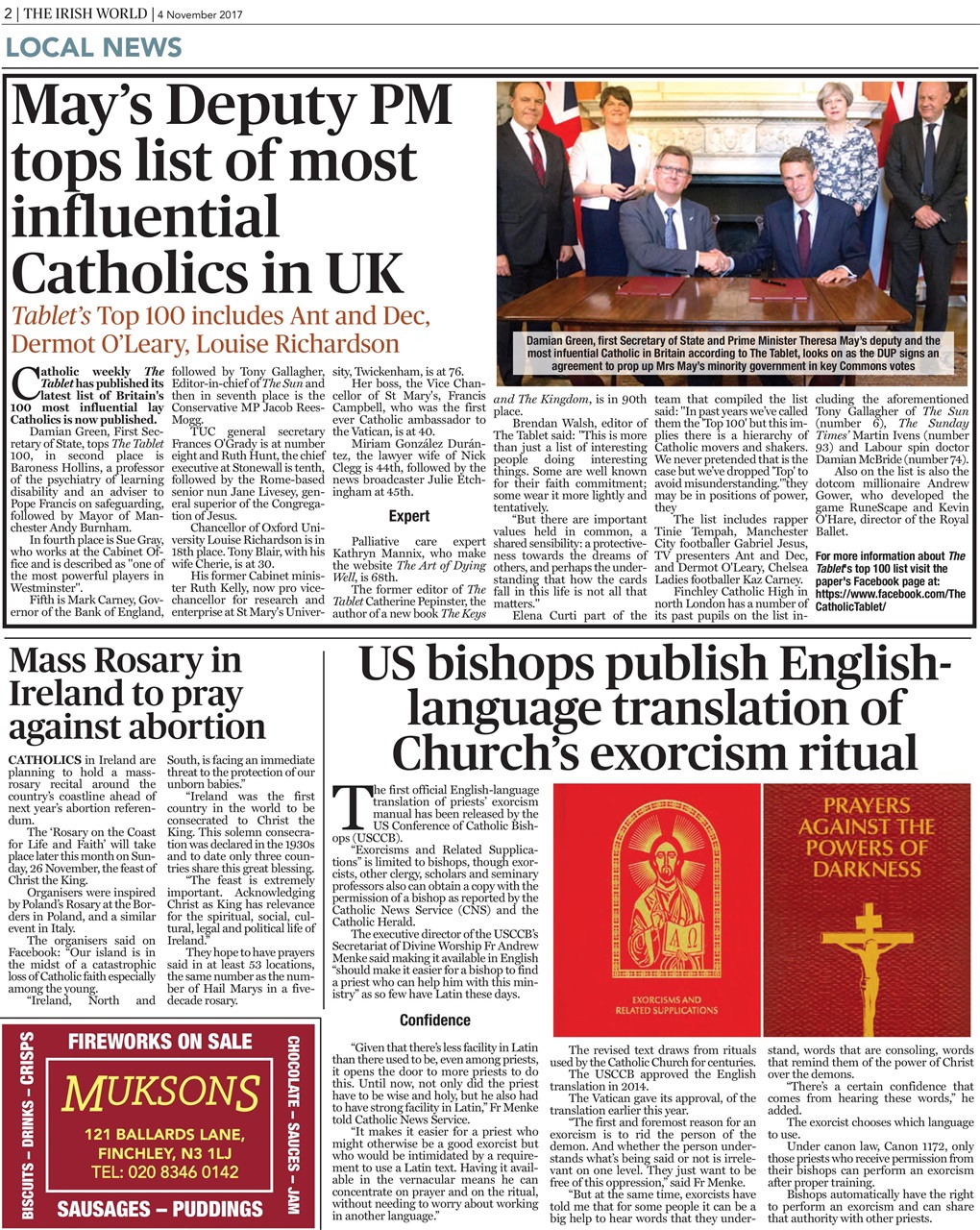 Irish World Preview Pages