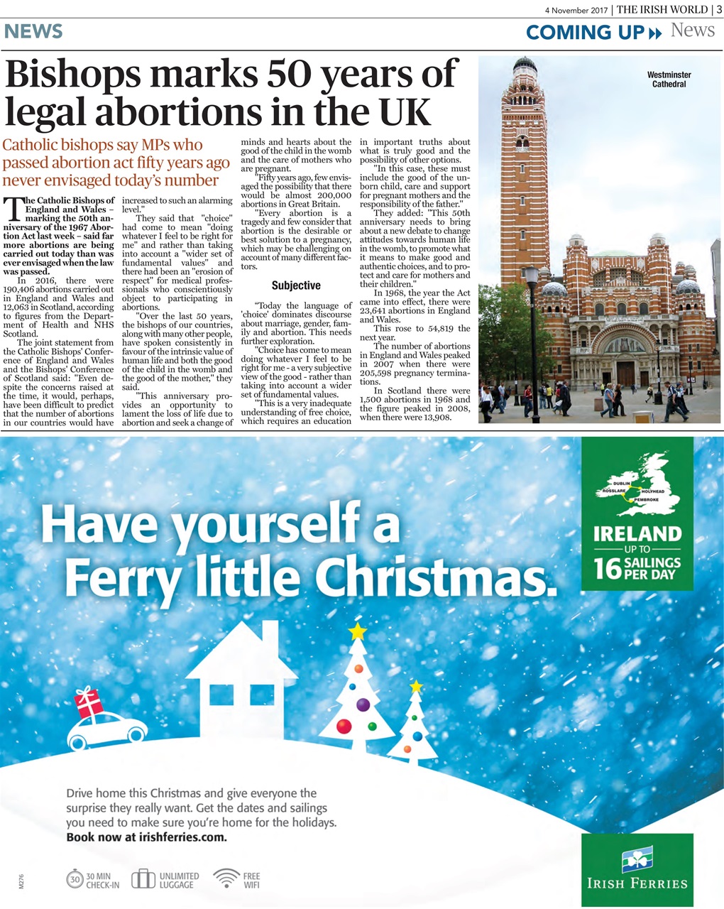 Irish World Preview Pages