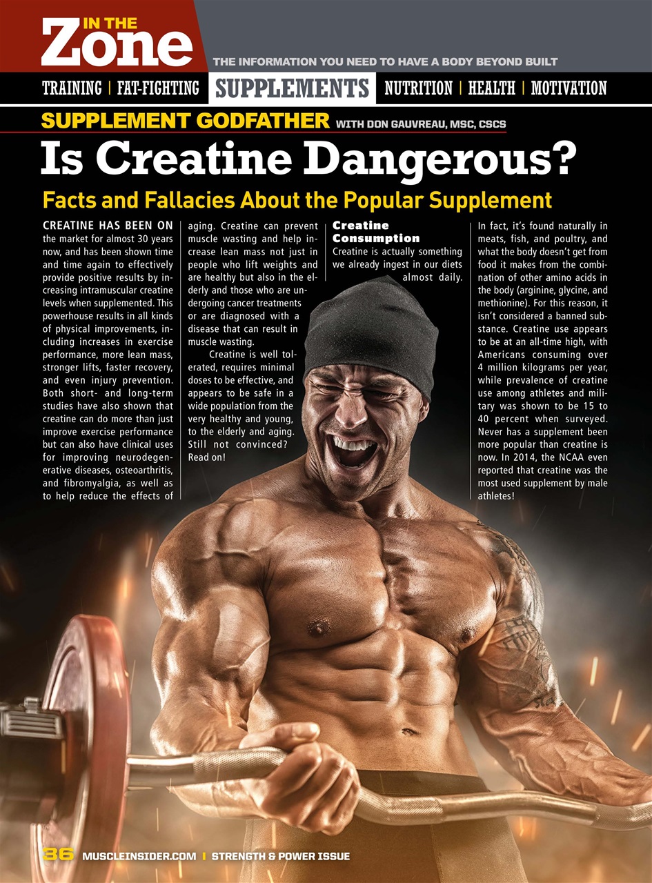 Muscle Insider Magazine Preview Pages