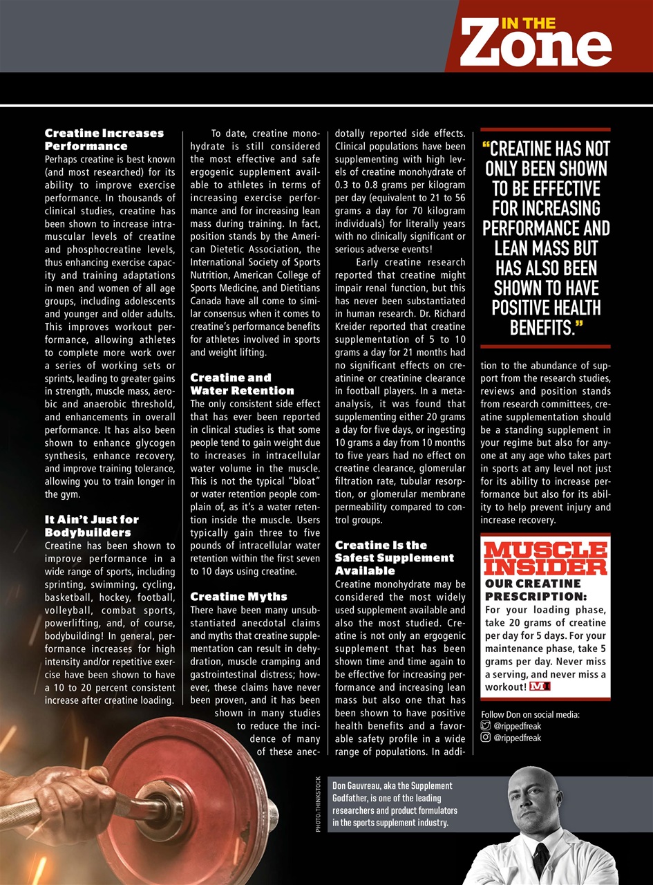 Muscle Insider Magazine Preview Pages