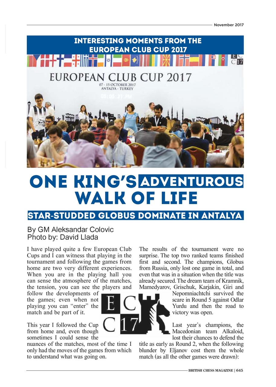British Chess Magazine Preview Pages