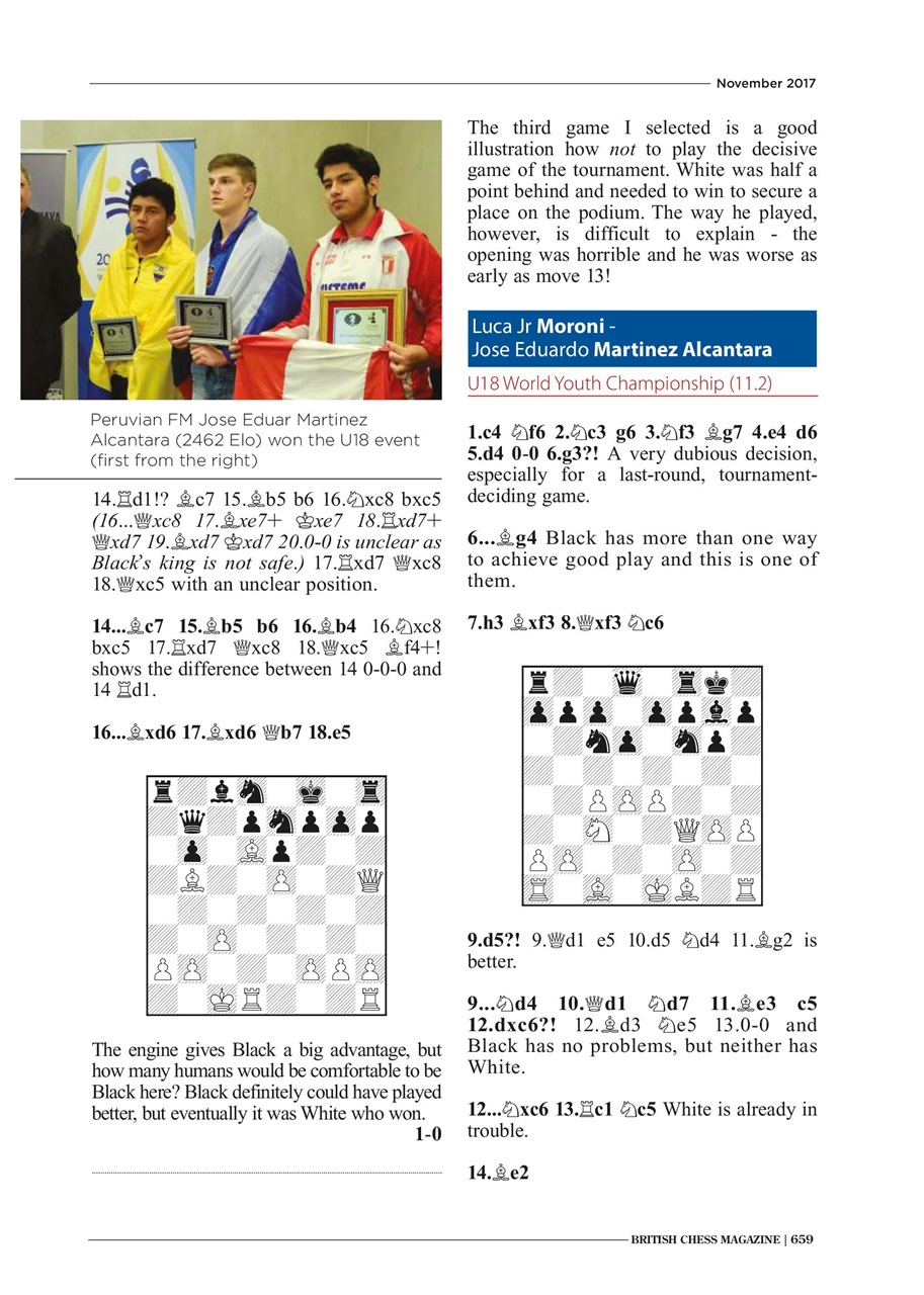 British Chess Magazine Preview Pages