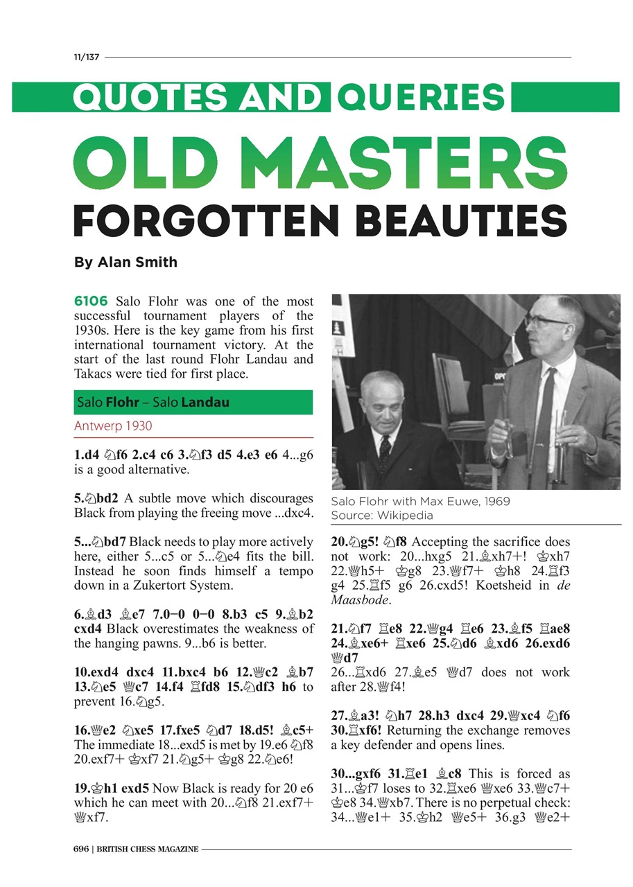 British Chess Magazine Preview Pages