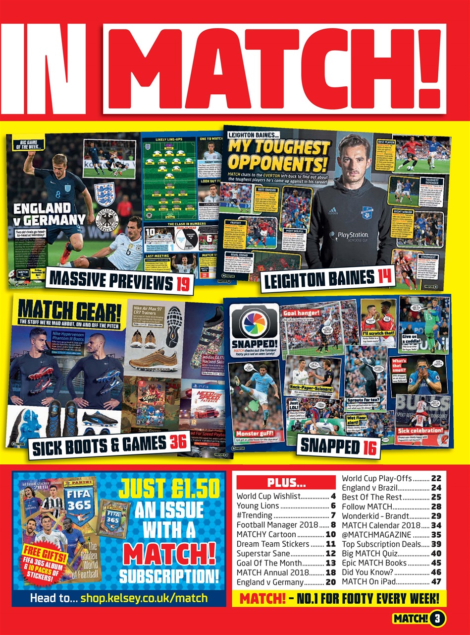 Match Preview Pages