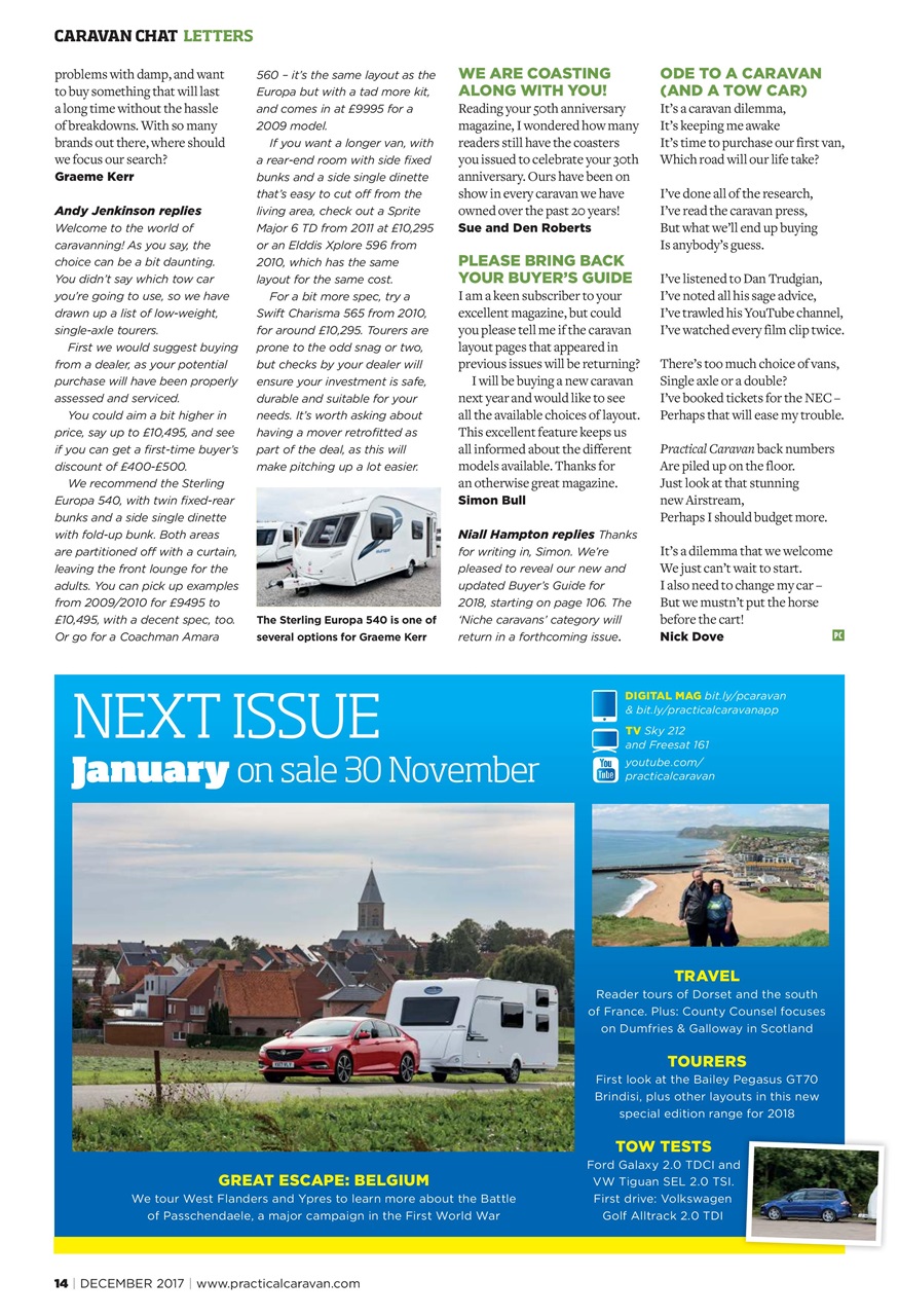 Practical Caravan Preview Pages