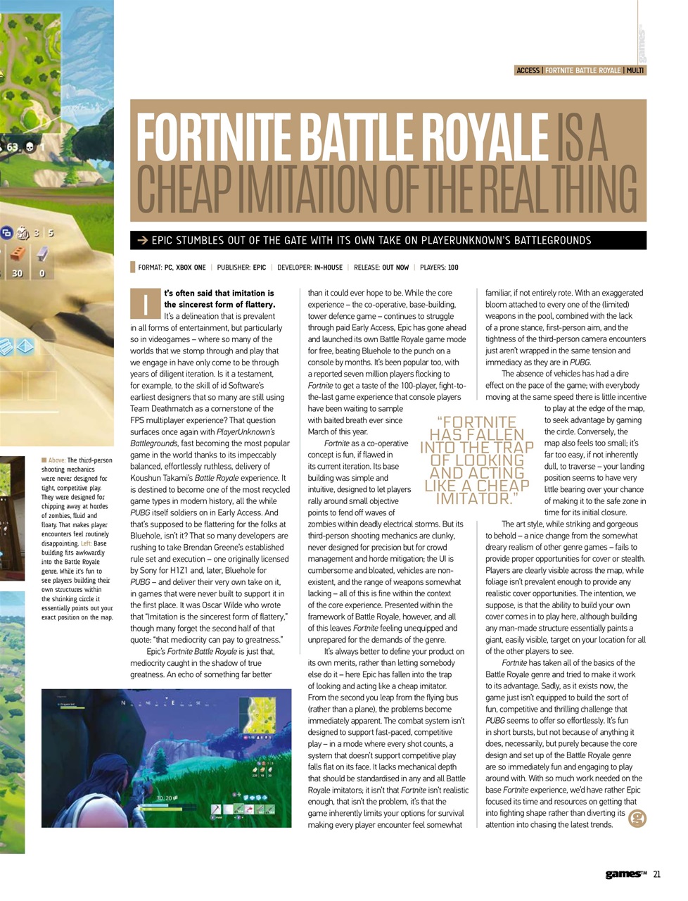 games (TM) Preview Pages