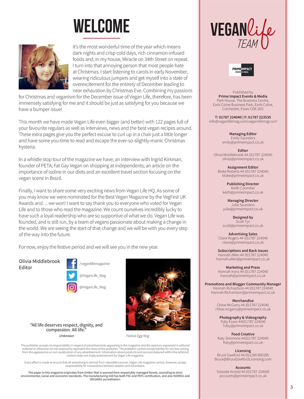 Vegan Life Preview Pages