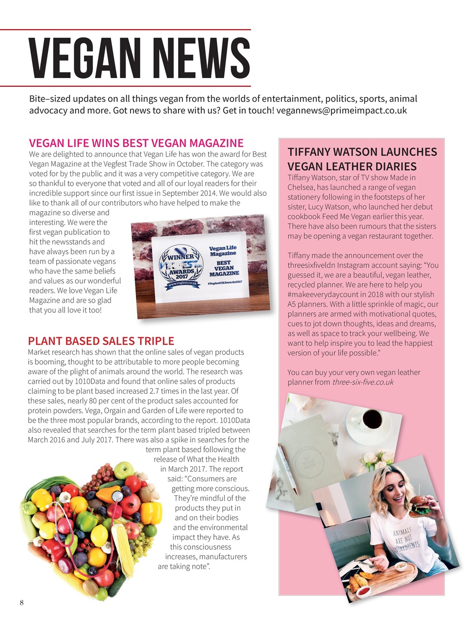 Vegan Life Preview Pages