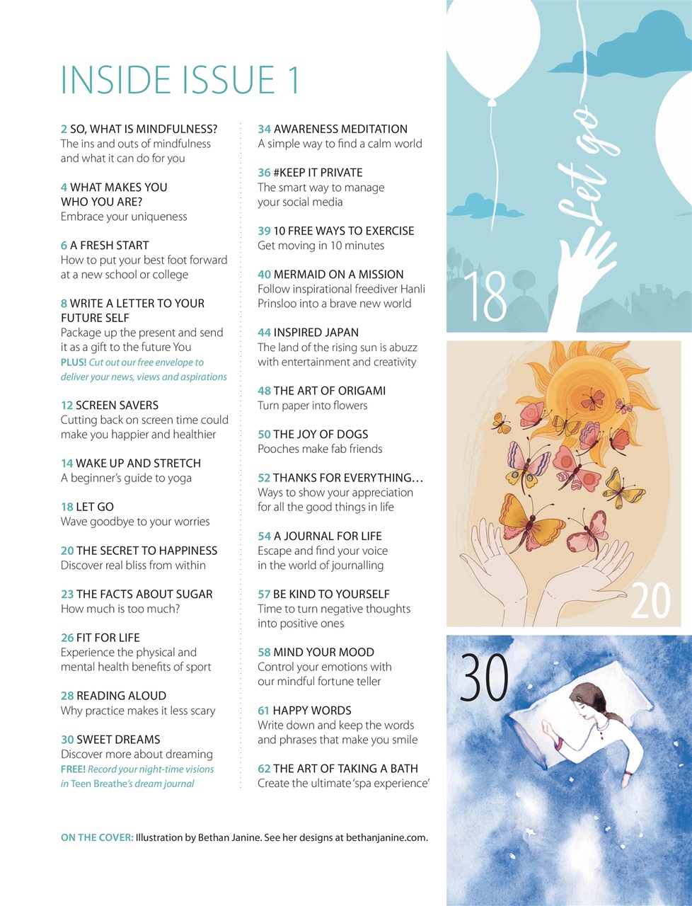 Teen Breathe Preview Pages