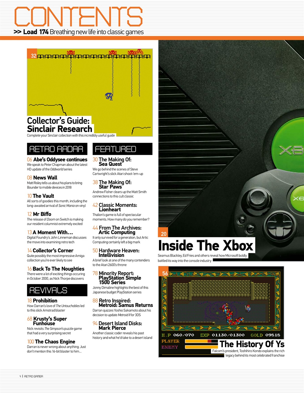 Retro Gamer Preview Pages