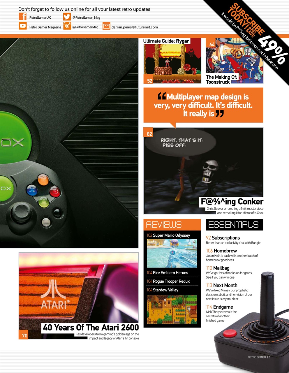 Retro Gamer Preview Pages