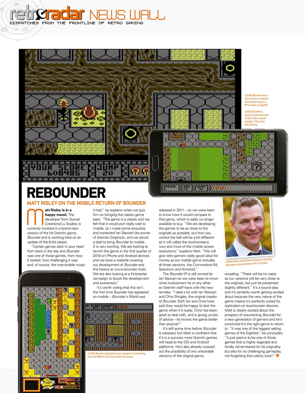 Retro Gamer Preview Pages