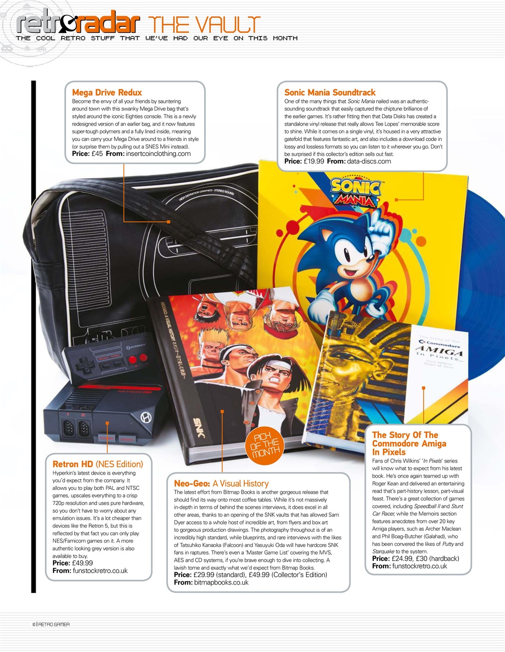 Retro Gamer Preview Pages