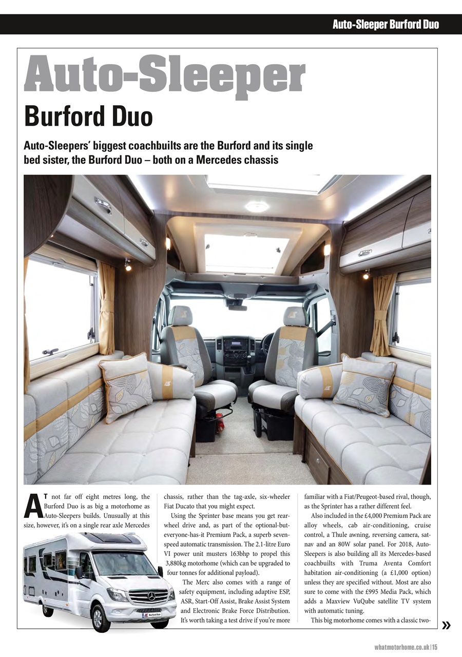 What Motorhome magazine Preview Pages