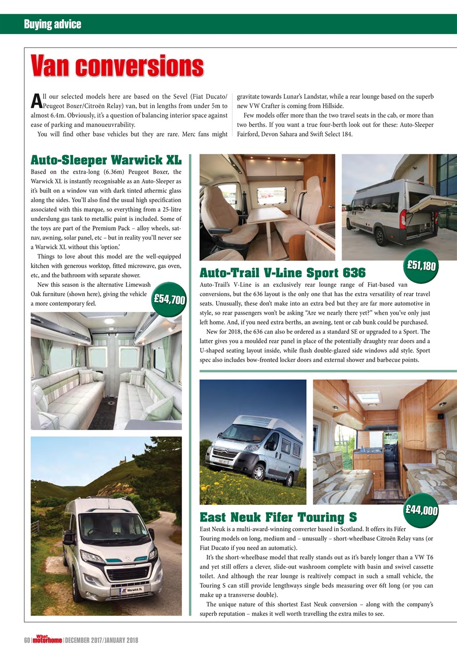 What Motorhome magazine Preview Pages