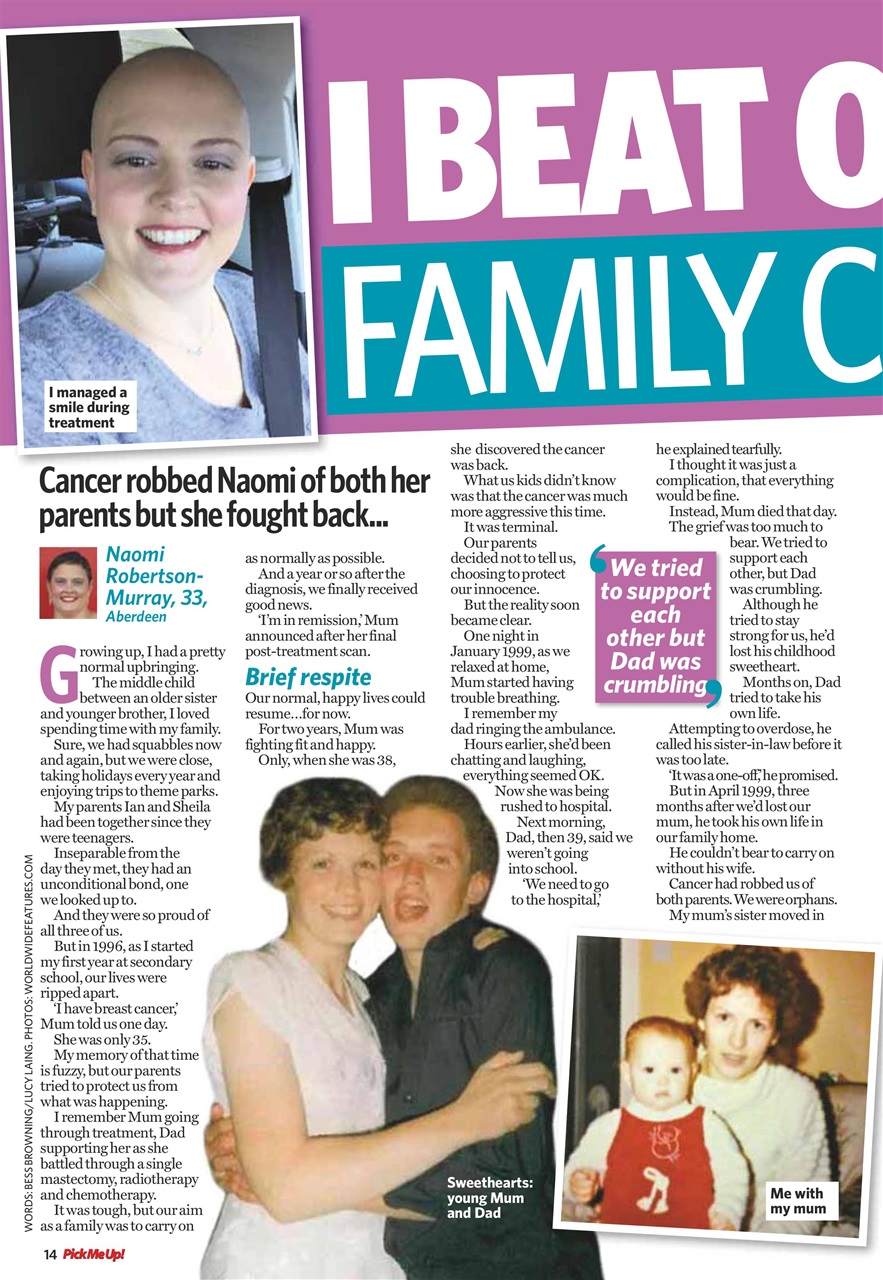 Pick Me Up Preview Pages