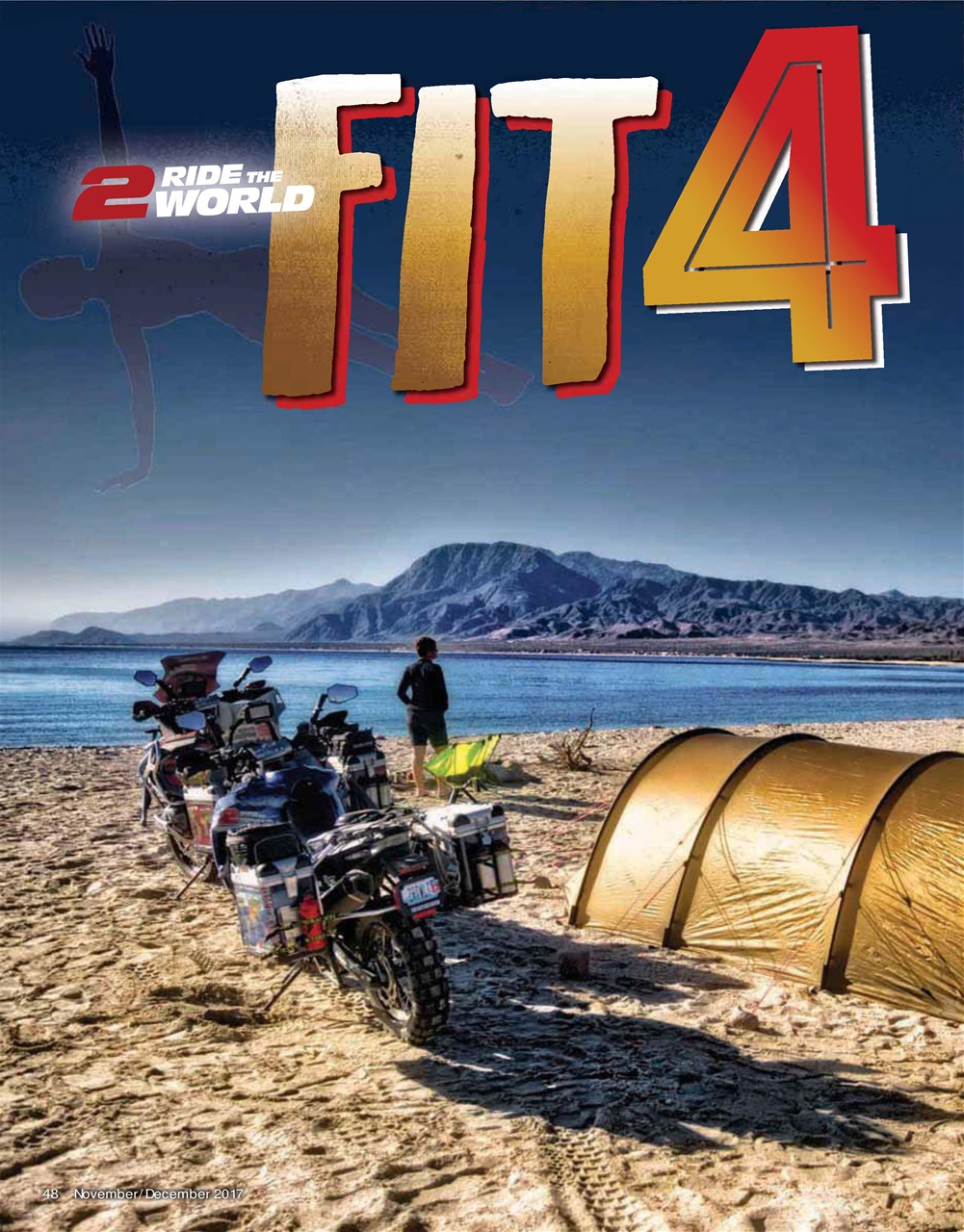 Adventure Motorcycle Preview Pages