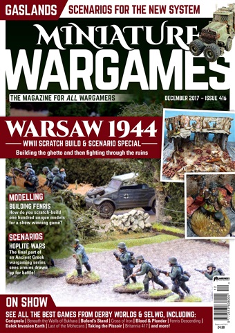 Miniature Wargames issue December 2017