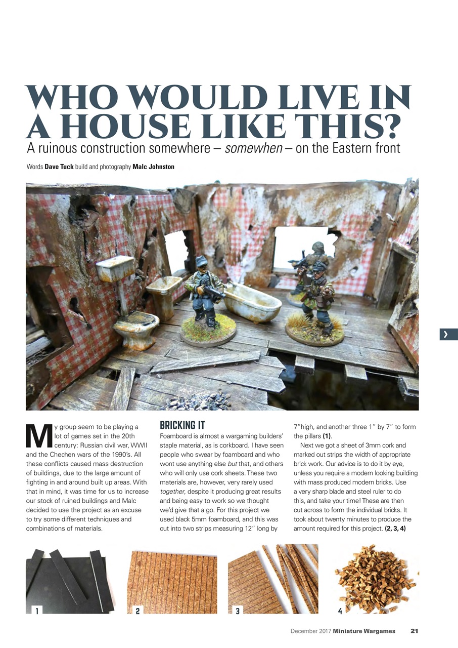 Miniature Wargames Preview Pages