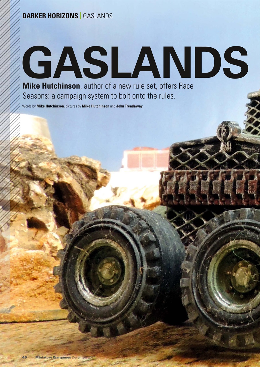 Miniature Wargames Preview Pages