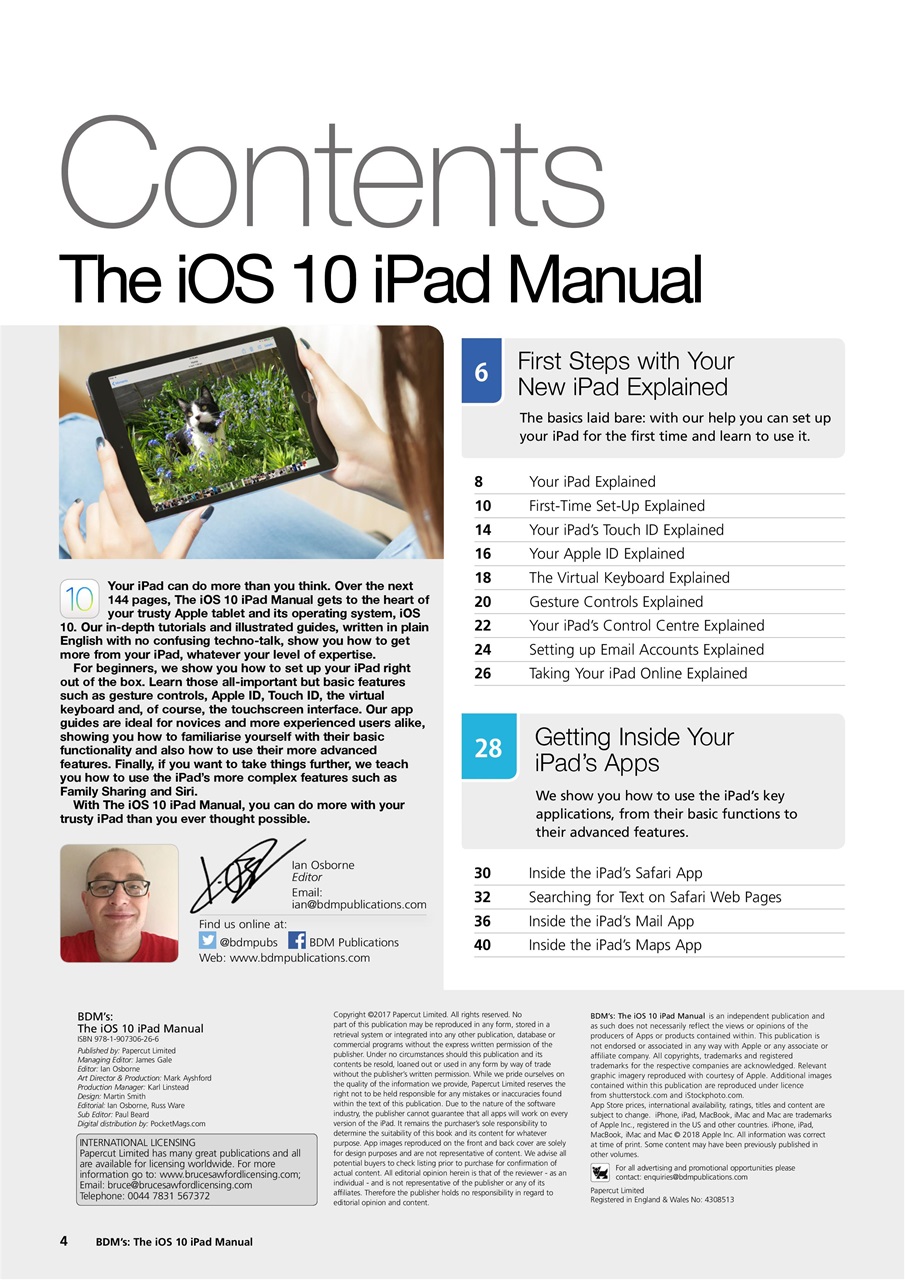 Essential Apple User Preview Pages