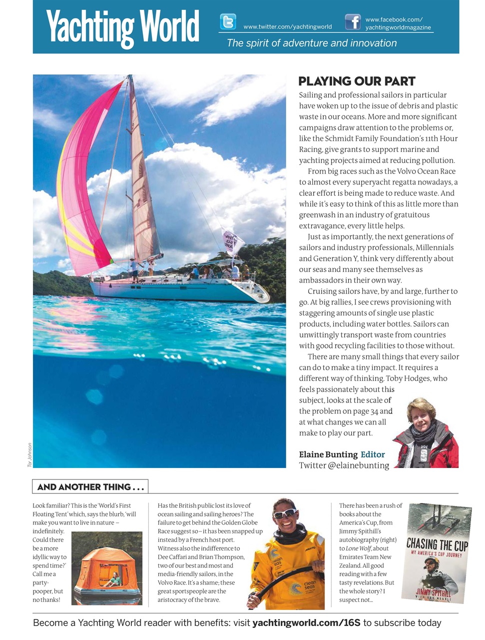 Yachting World Preview Pages