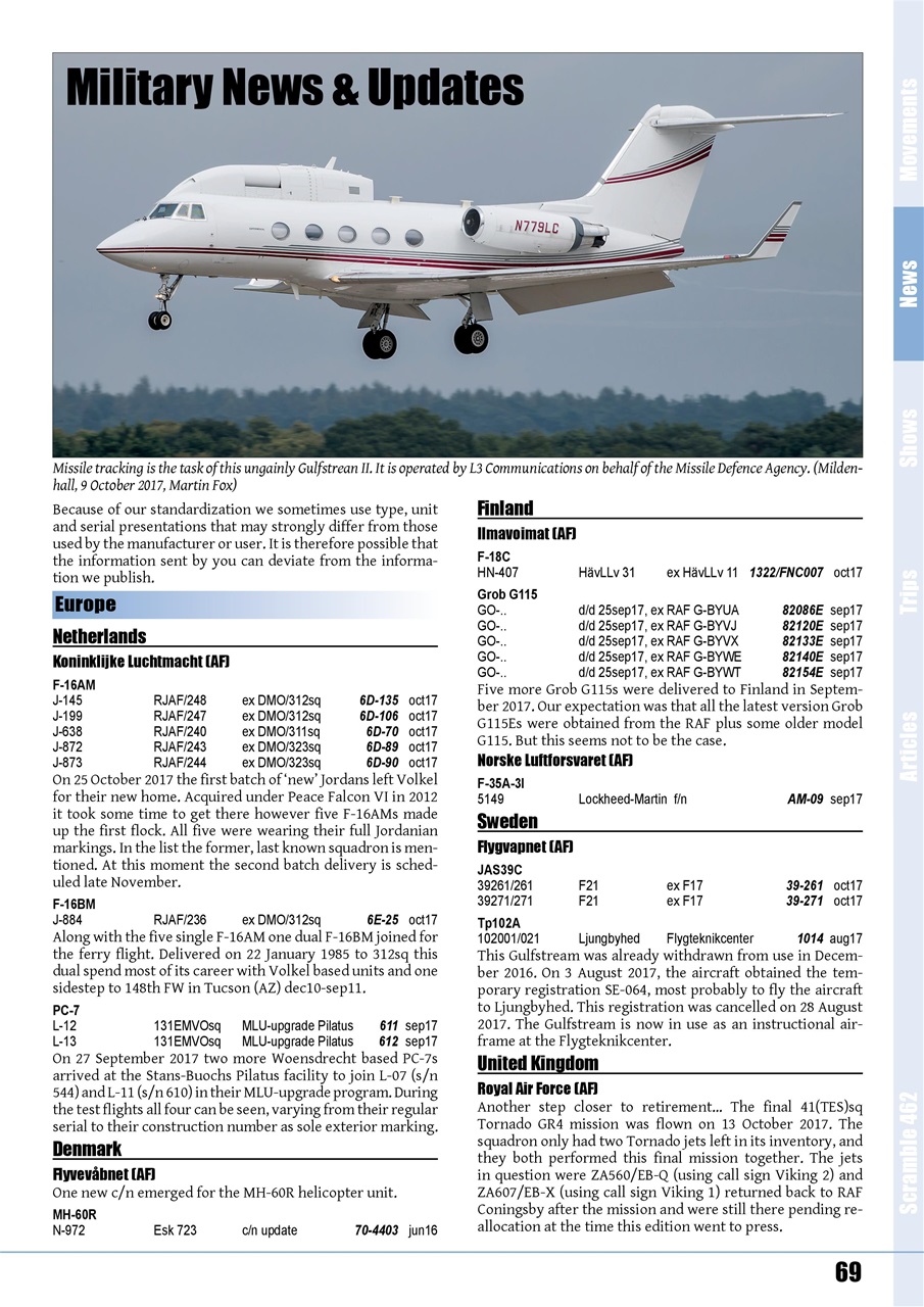 Scramble Magazine Preview Pages