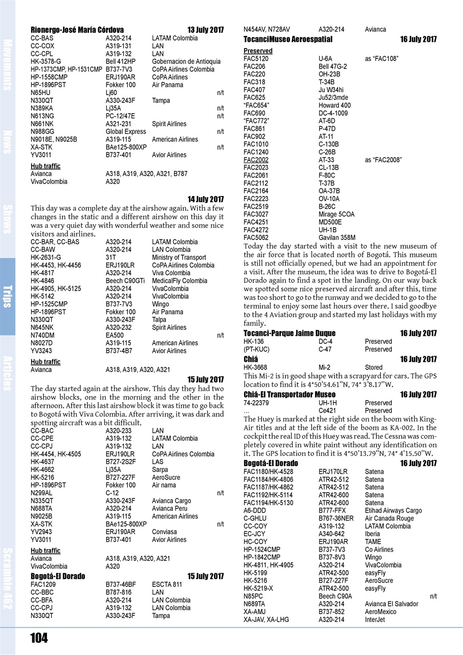 Scramble Magazine Preview Pages
