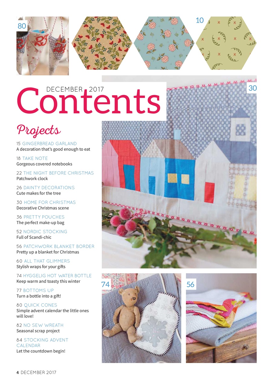 Popular Patchwork Magazine Preview Pages