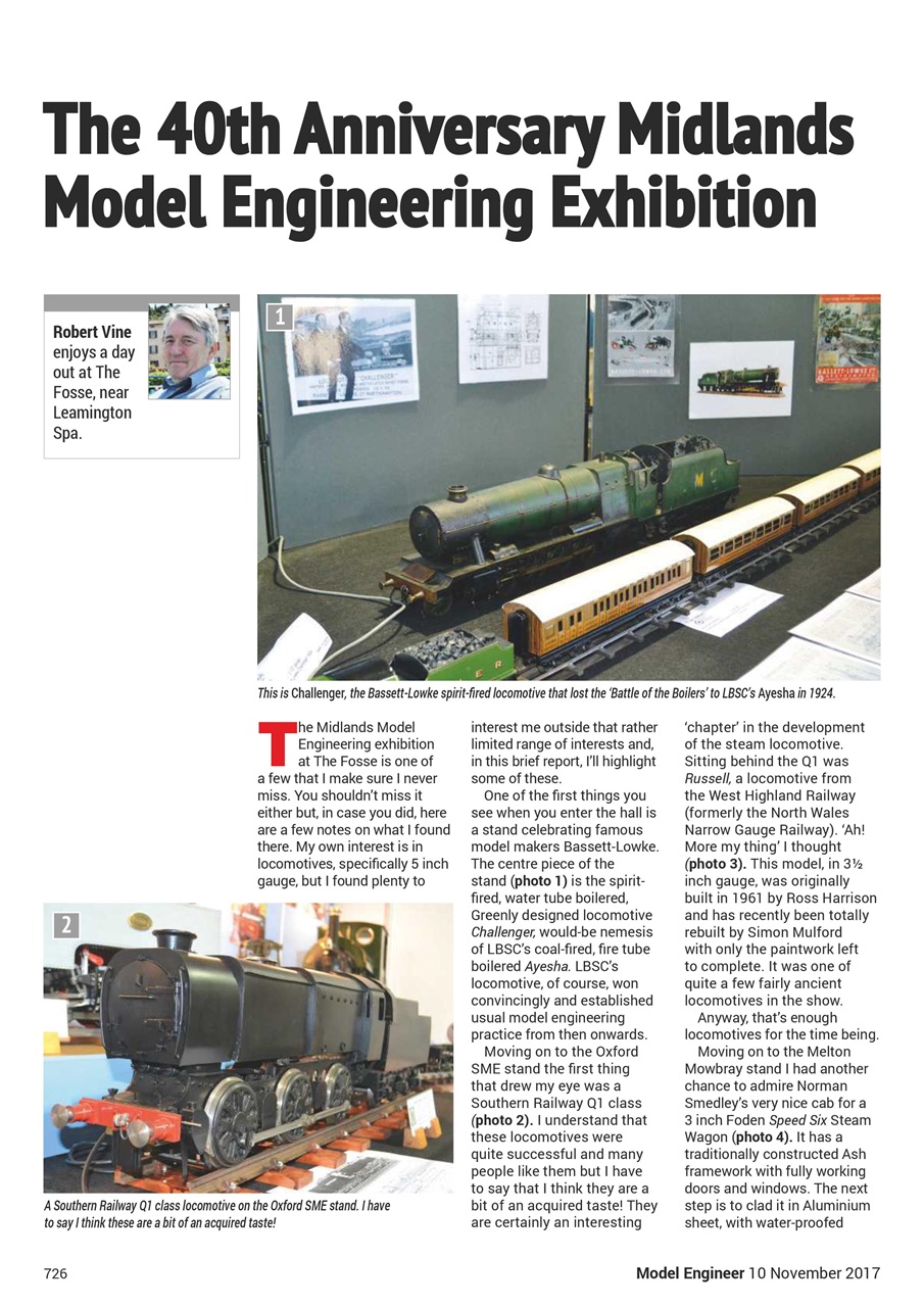 Model Engineer Preview Pages