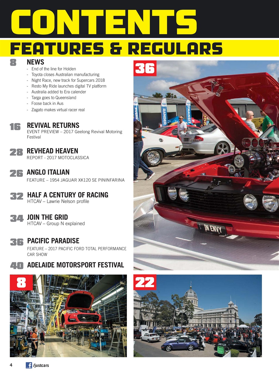 JUST CARS Preview Pages