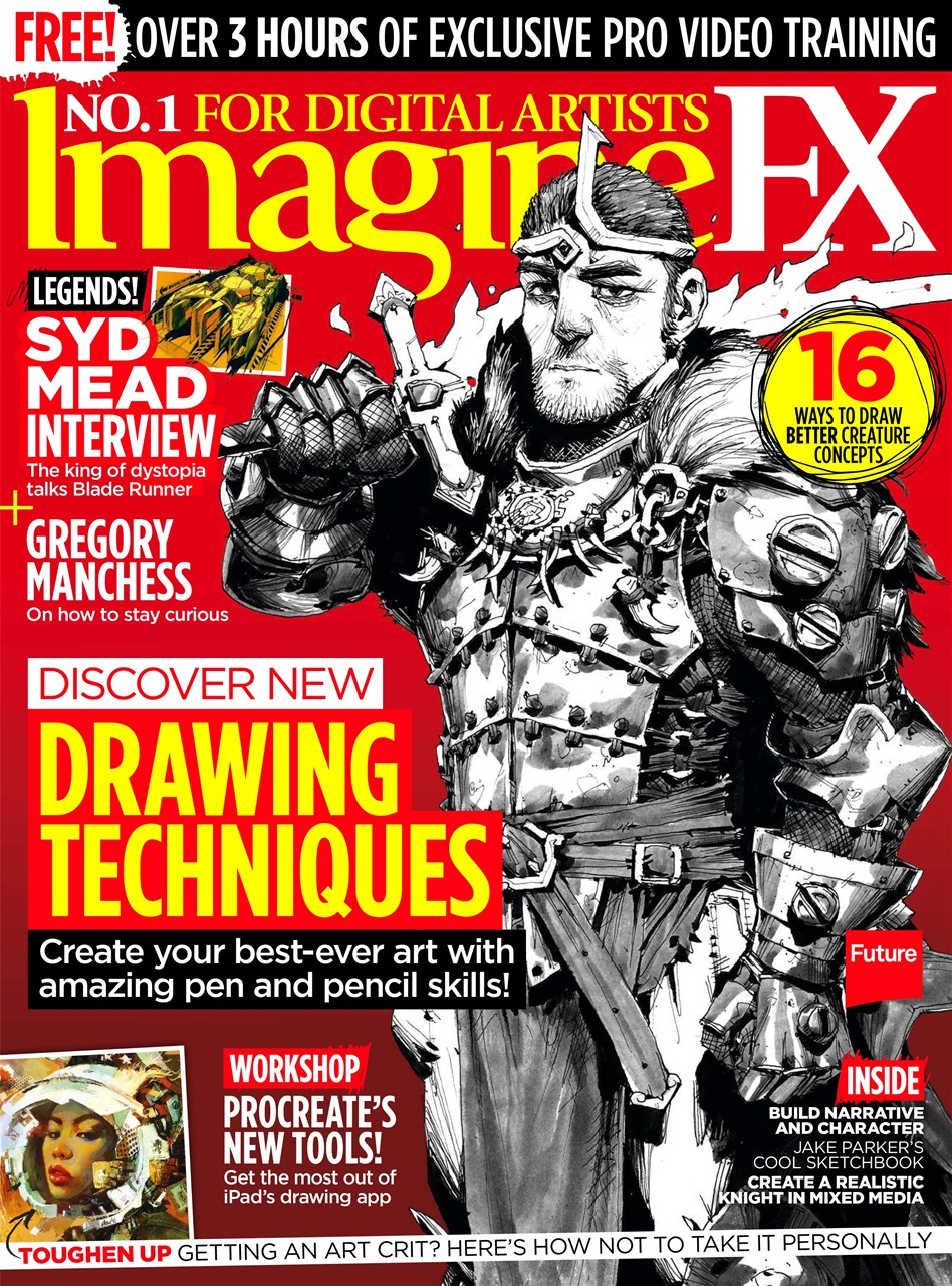 ImagineFX Preview Pages