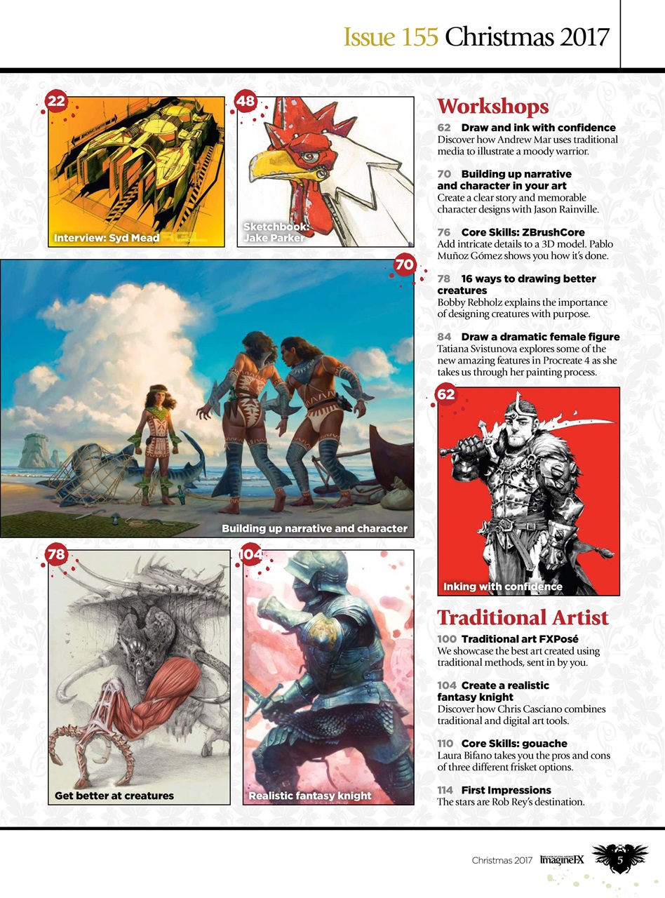 ImagineFX Preview Pages