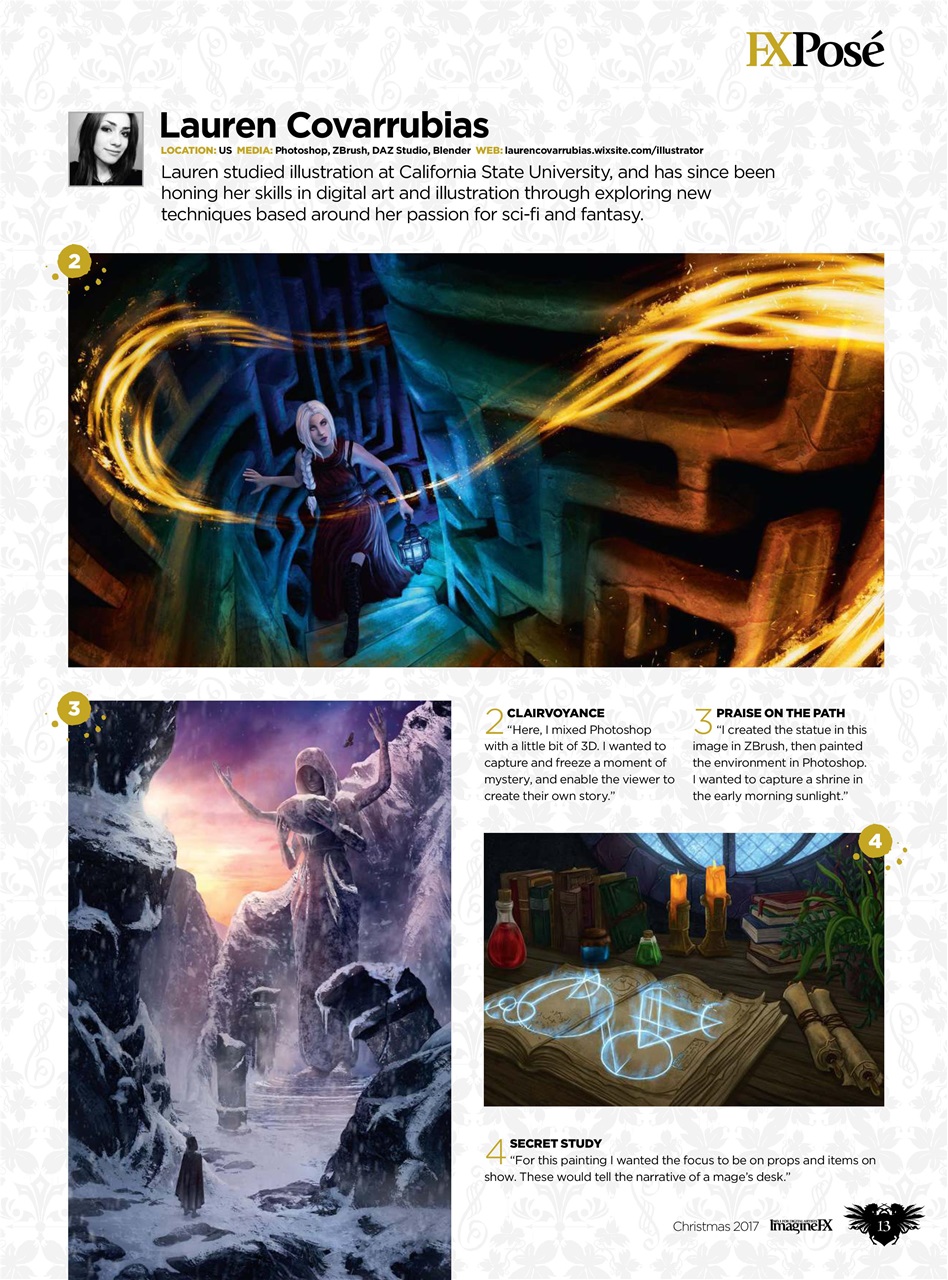 ImagineFX Preview Pages