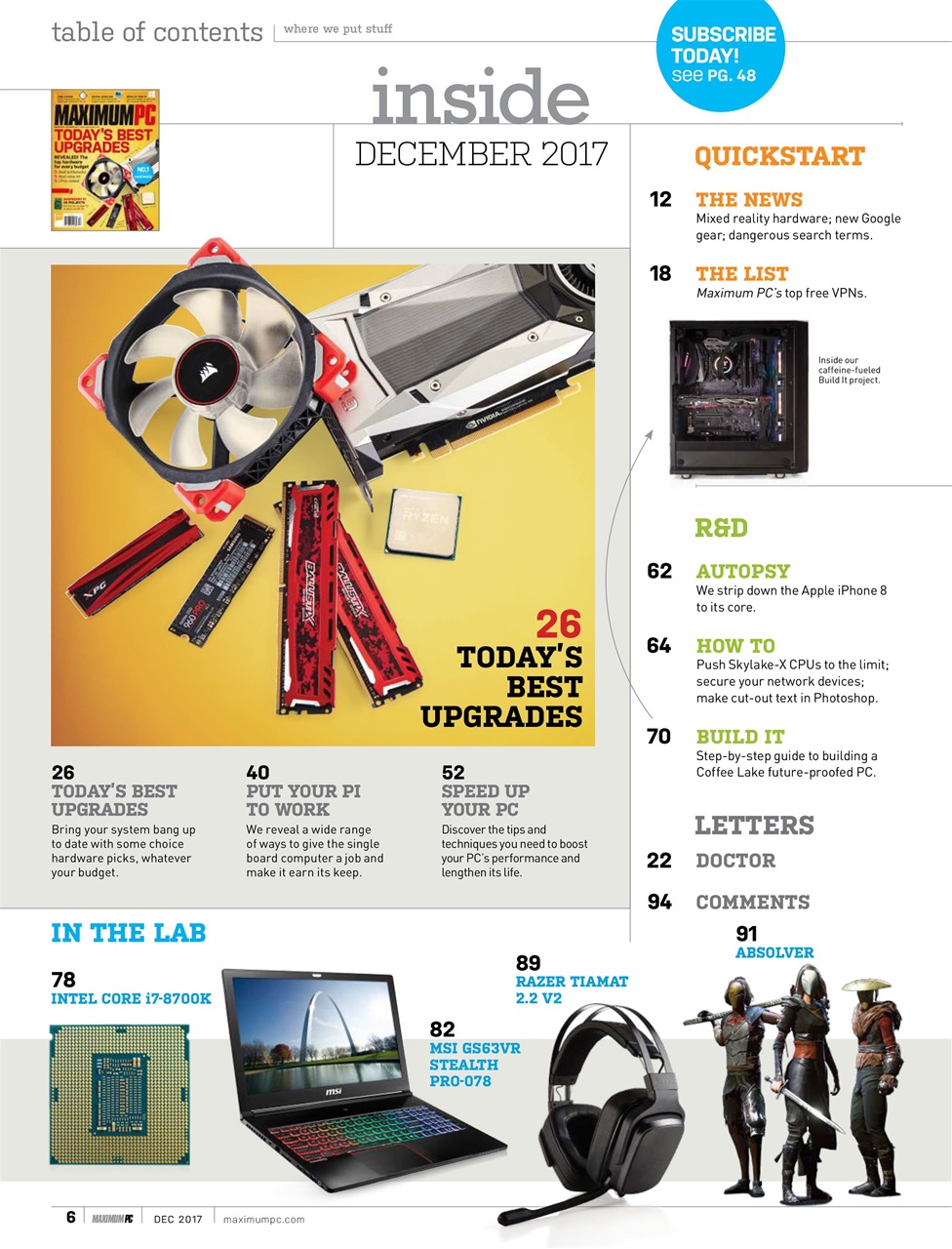 Maximum PC Preview Pages