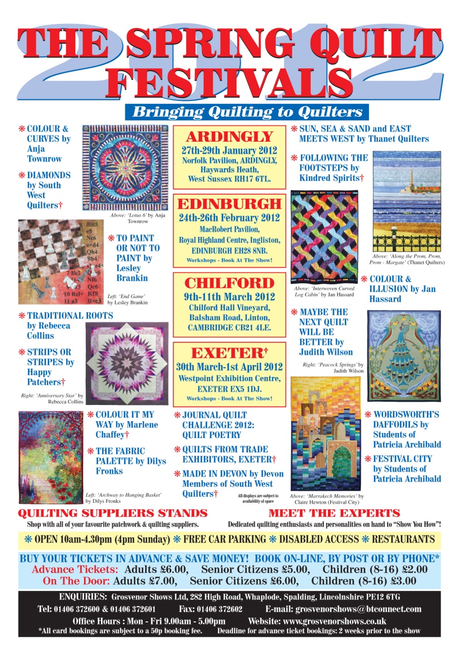 Patchwork and Quilting Preview Pages