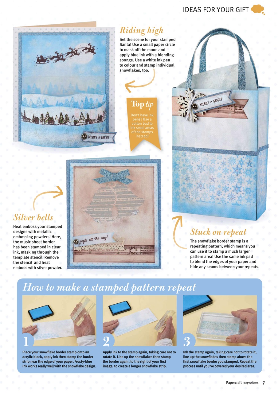Papercraft Inspirations Preview Pages